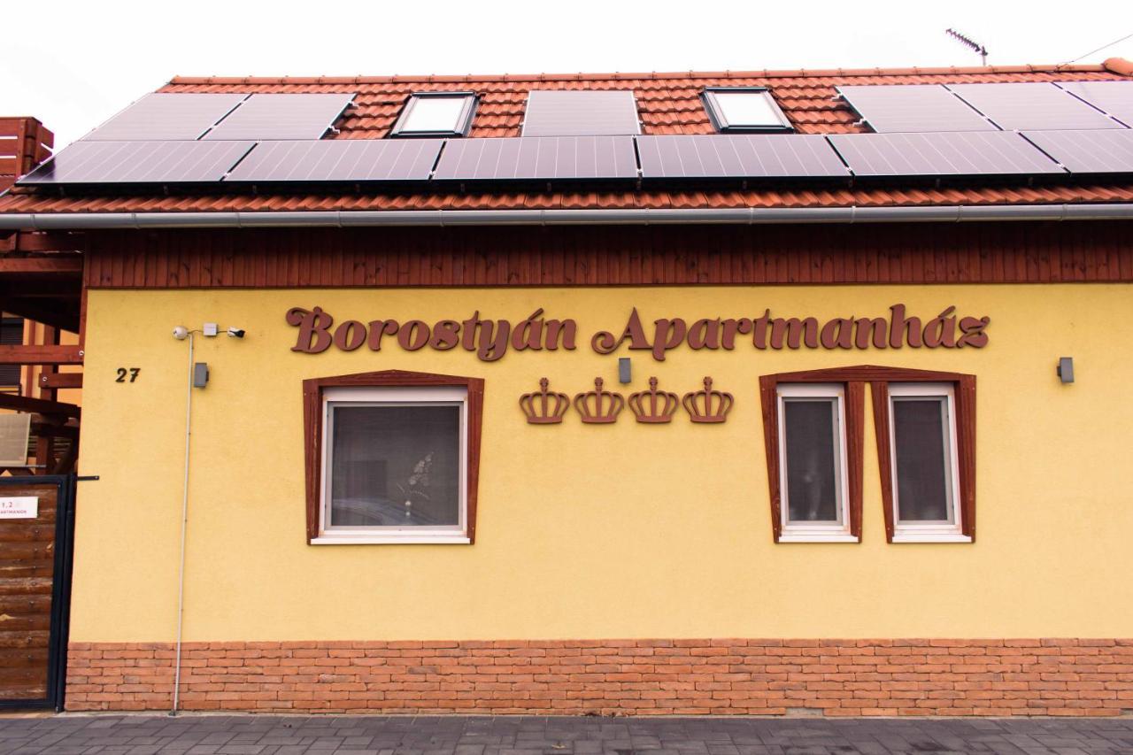 Borostyan Apartmanhaz Mórahalom Extérieur photo